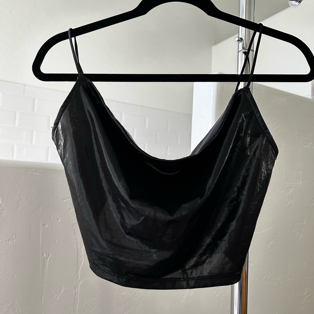 Revolve POSTER GIRL brand black top - Size Small - Picture 2 of 10